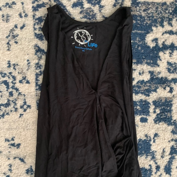 Draped Little Black Dress - Picture 3 of 3